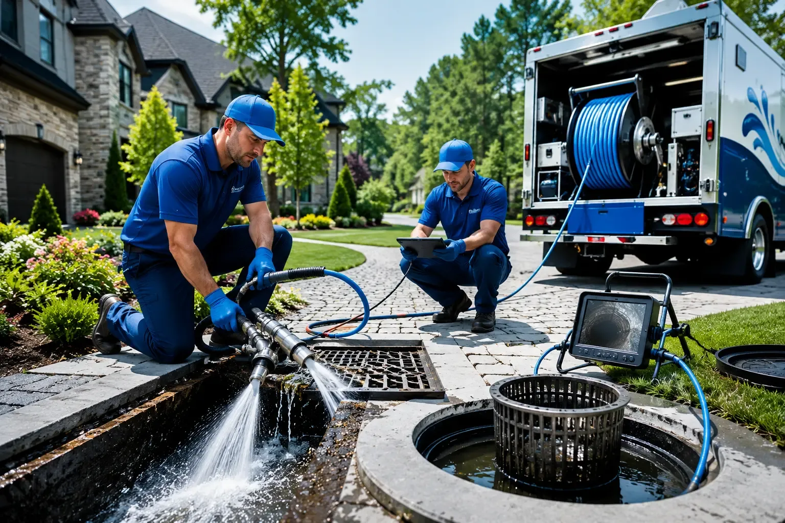 Local outdoor drain cleaning professionals in Creston, OH