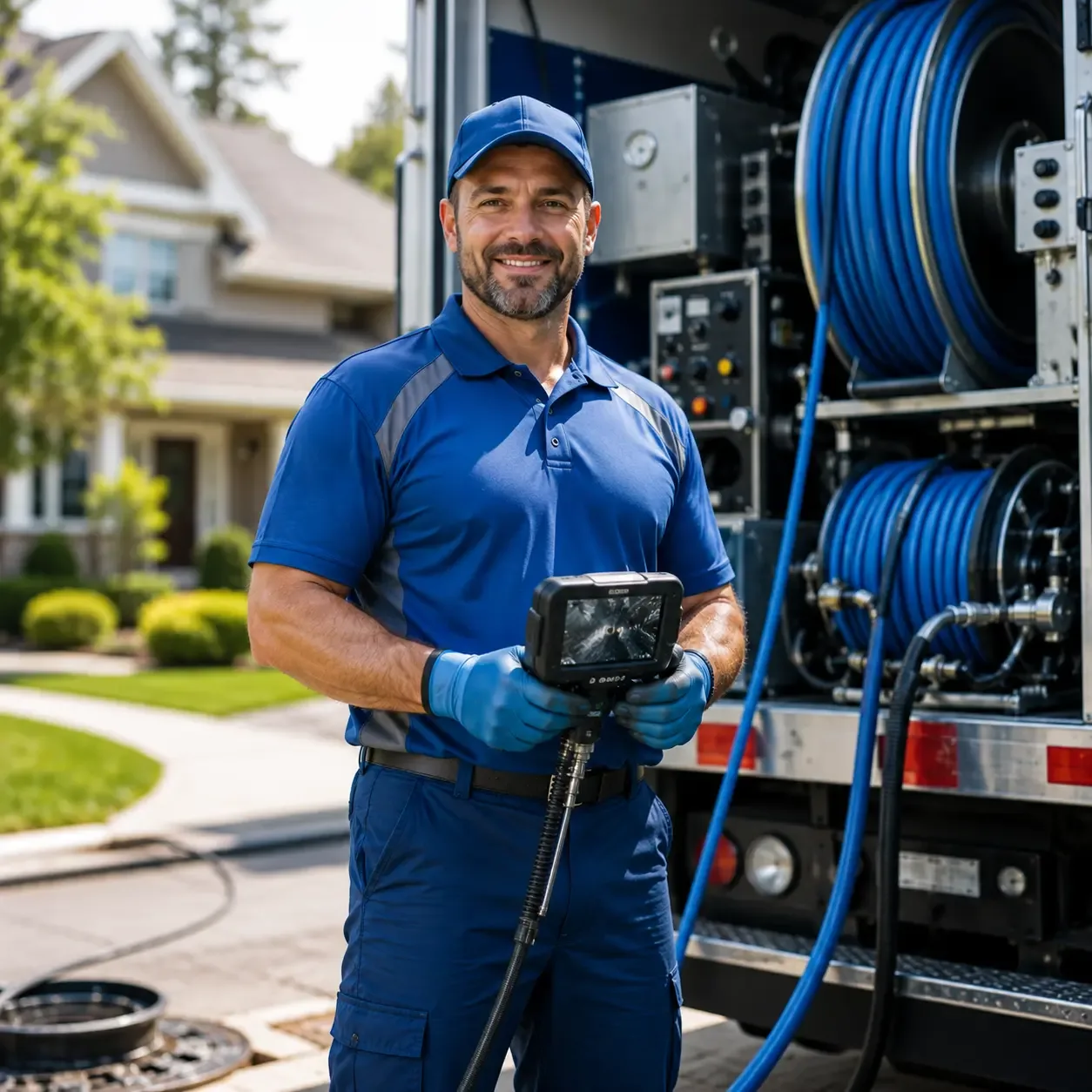 Local outdoor drain cleaning specialists in Creston, OH
